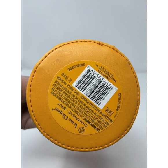Veuve Clicquot Champagne Burt Orange Ice Jacket Insulated Wine Sleeve Carrier - Picture 4 of 6